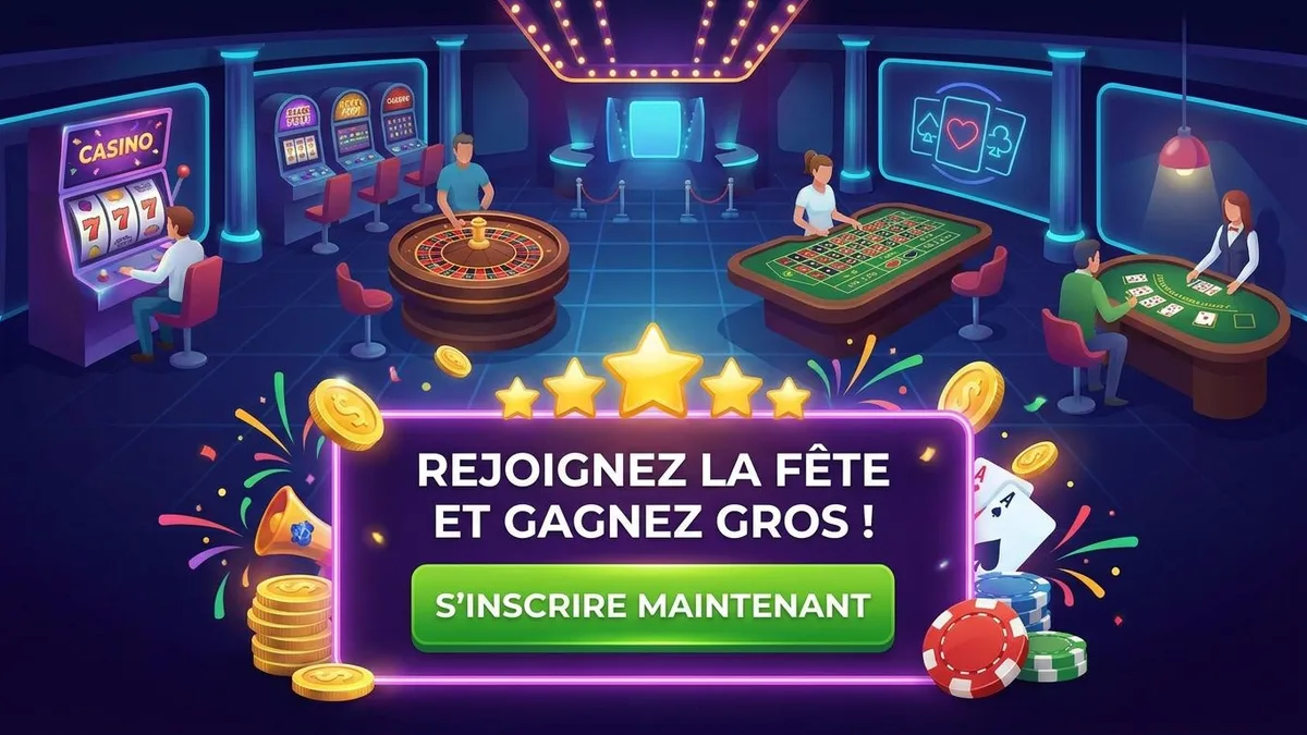 Inscription avec bonus